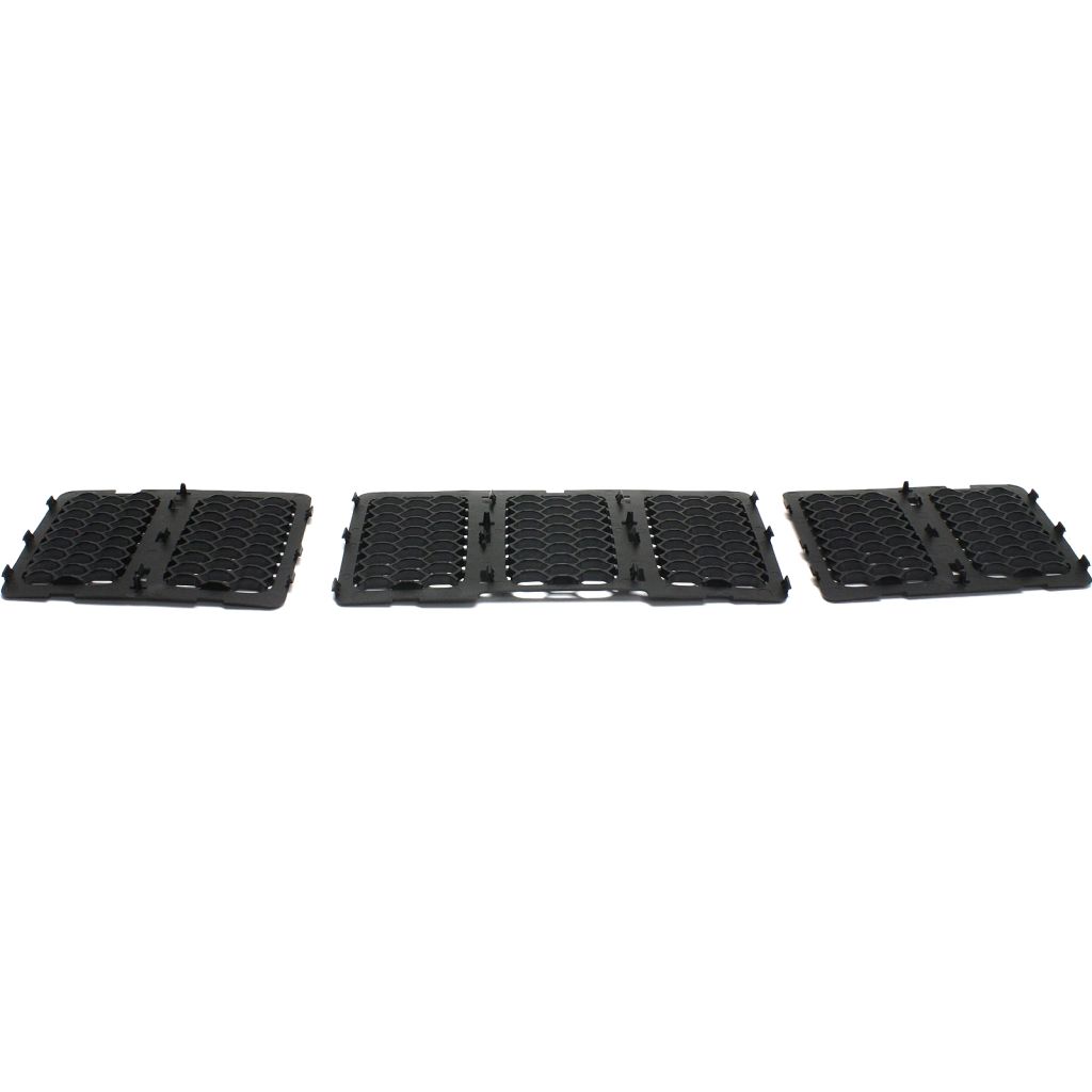 JEEP GRAND CHEROKEE GRILLE INNER MESH BLACK (3pcs)(HONEYCOMB) OEM#68143074AD 2014-2016 PL#CH1200377