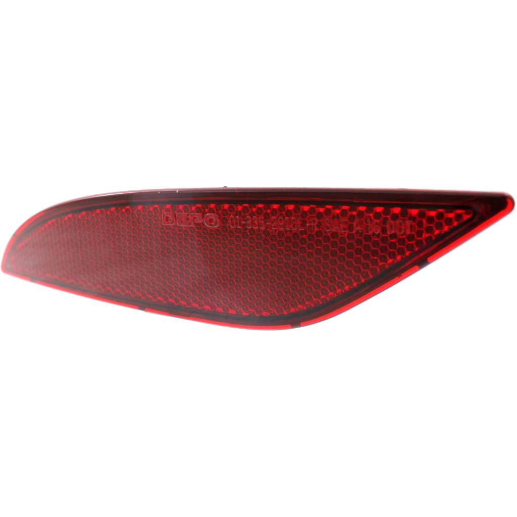 CHEVROLET MALIBU REAR BUMPER REFLECTOR LEFT (Driver Side) (EXC 19-21 DUAL EXH) **CAPA** OEM#23174489 2016-2023 PL#GM1184113C