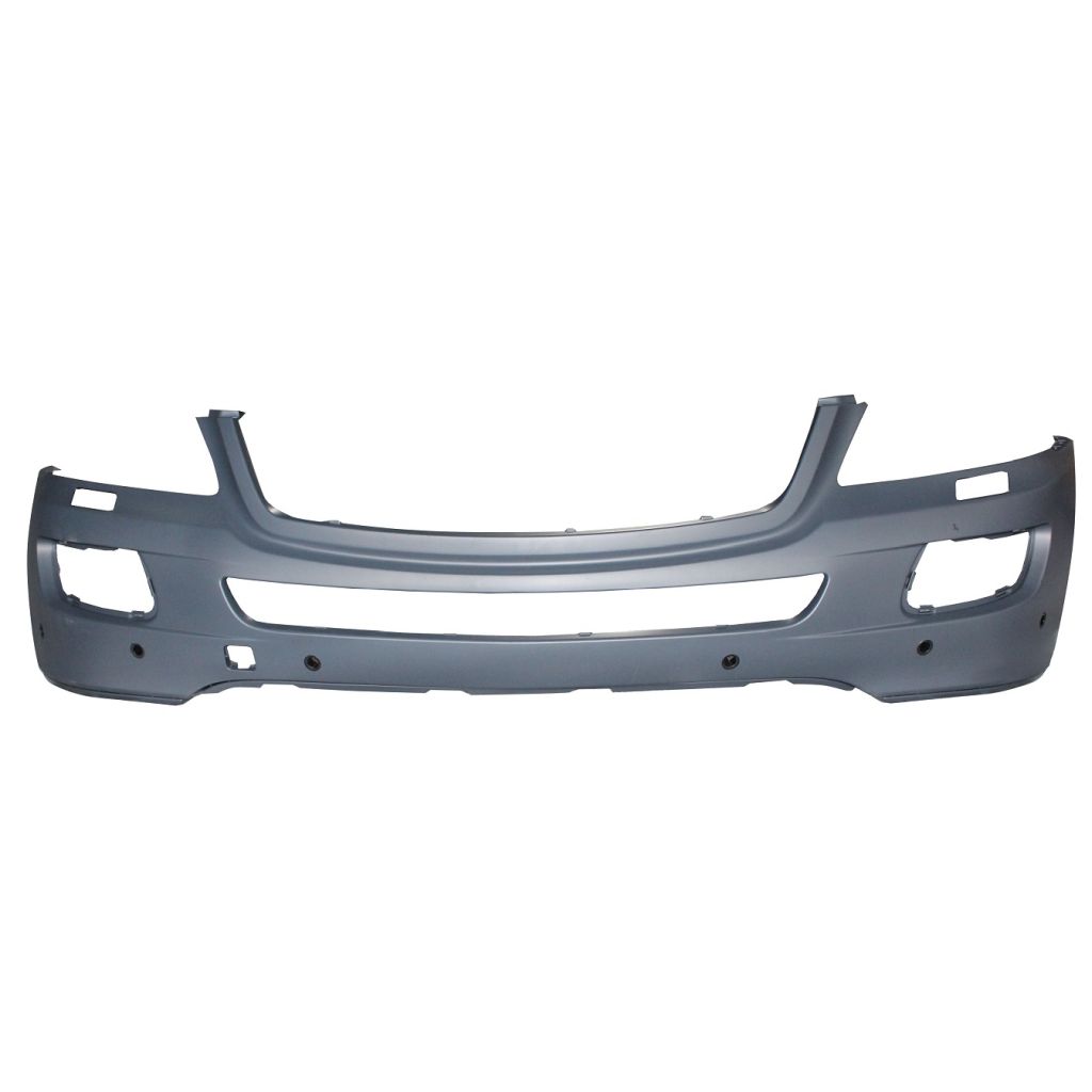 MERCEDES-BENZ ML-CLASS (164) (EXC 450 HYBRID) FRONT BUMPER COVER PRIMED (W/ WASHERS)(W/ SENSOR)(ML320/350/500)(WO/AMG SPORT) OEM#16488512259999 2006-2008 PL#MB1000232