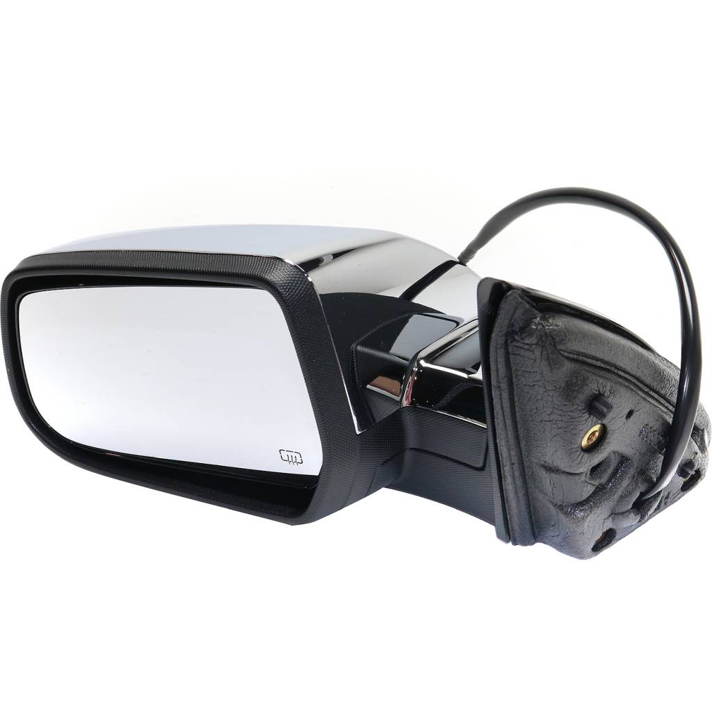 GM TRUCKS & VANS EQUINOX DOOR MIRROR LEFT (Driver Side) POWER/HEATED (WO/MEMORY)(CHR CVR)(WO/BLIND SPOT GLASS) OEM#23467320 2015-2017 PL#GM1320476