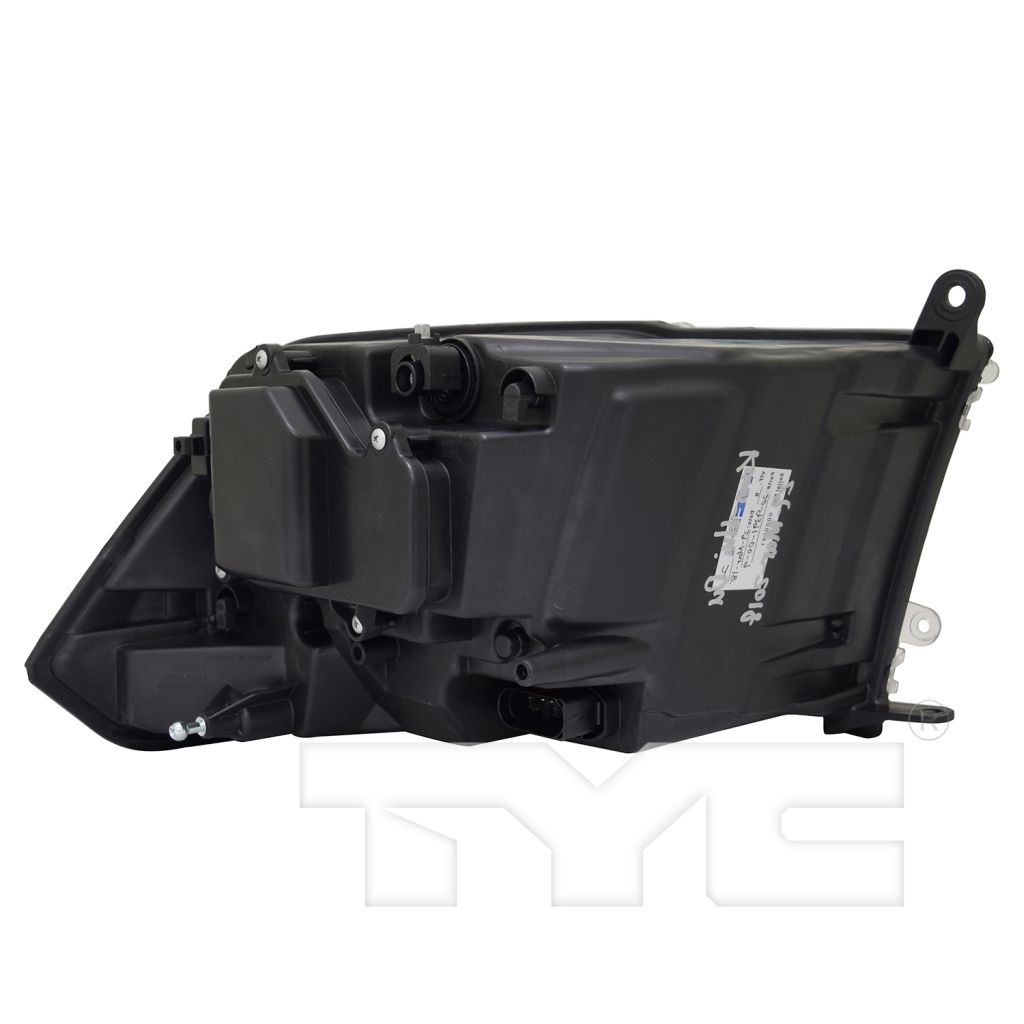 DODGE TRUCKS & VANS DODGE/PU (R1500) HEAD LAMP LEFT (Driver Side) (W/PROJECTOR)(CHR BEZEL)**CAPA** OEM#68093217AD 2013-2015 PL#CH2502244C