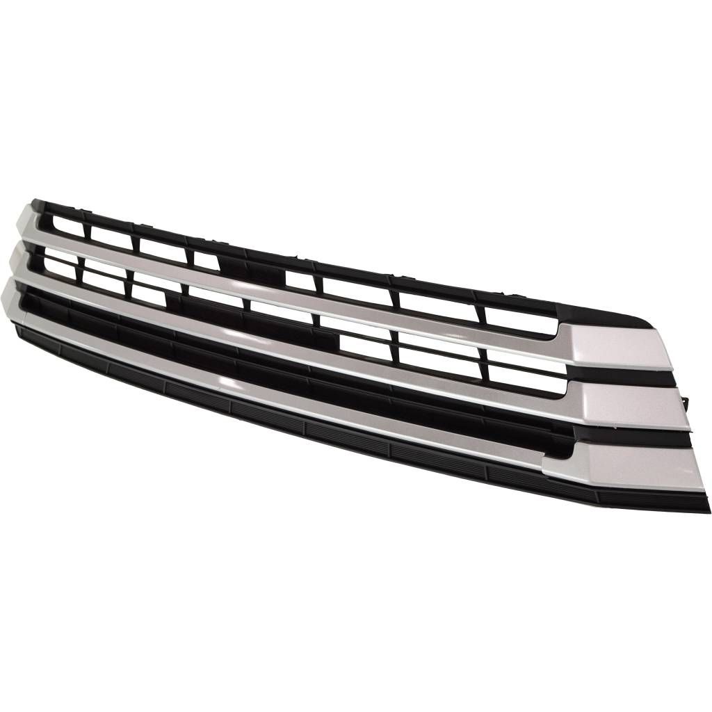 TOYOTA HIGHLANDER HYBRID FRONT BUMPER GRILLE BLACK W/SILVER MLDG **CAPA** OEM#531020E070 2017-2019 PL#TO1036173C