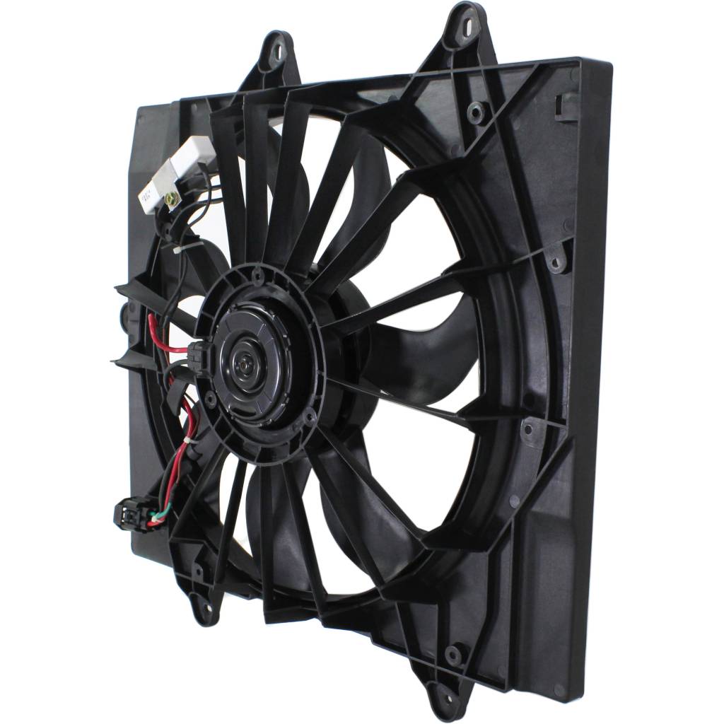CHRYSLER PT CRUISER RADIATOR & A/C FAN ASSEMBLY (2.4L)(W/ TURBO)(SINGLE FAN) OEM#5127726AA 2004-2005 PL#CH3115144