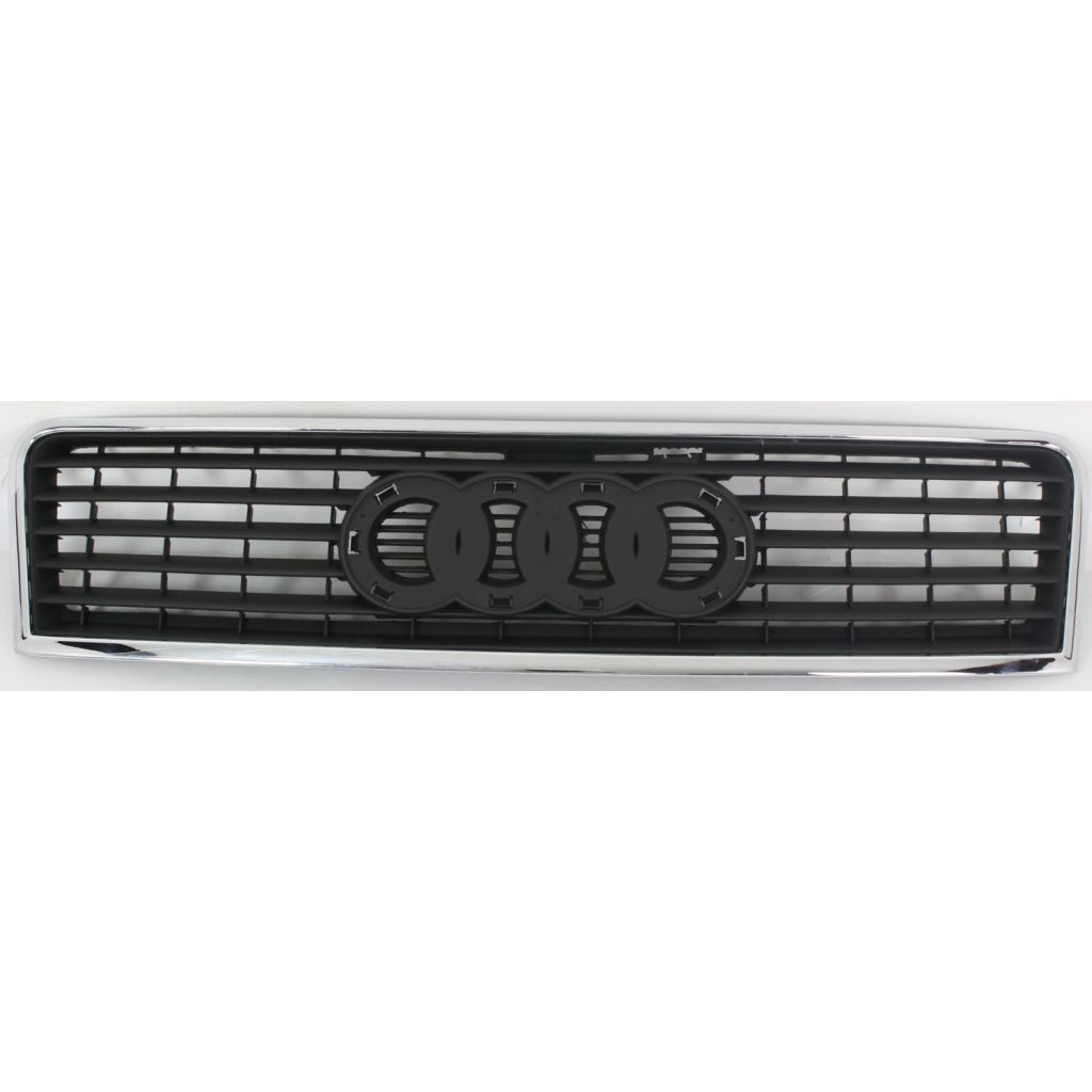 AUDI A6 SEDAN /WAGON GRILLE ASSY CHROME/BLACK (6 CYL) OEM#4B0853651F3FZ 2002-2004 PL#AU1200118