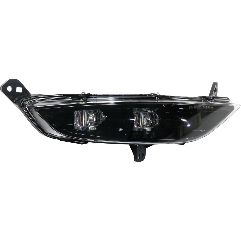 CHRYSLER 200 SEDAN FOG LAMP RIGHT (Passenger Side) LED (BLK)**CAPA** OEM#55112638AA 2015-2016 PL#CH2593149C