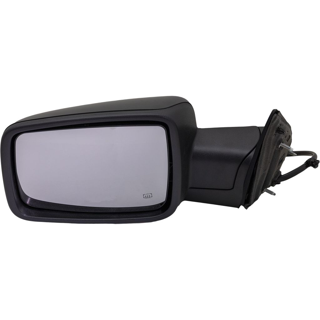 DODGE TRUCKS & VANS DODGE/PU (R1500)( CLASSIC) DOOR MIRROR LEFT (Driver Side) PWR/HTD/SIGNAL/PUDDL/P-FOLD (WO/TOW)(WO/DIMMING)(BLACK) OEM#6KE87TZZAG 2018-2019 PL#CH1320486