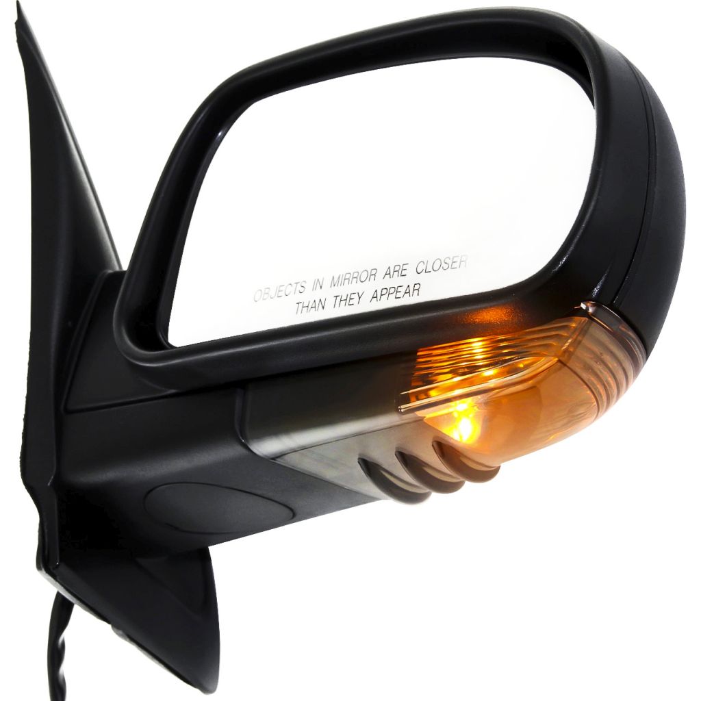 GM TRUCKS & VANS TRAILBLAZER DOOR MIRROR RIGHT (Passenger Side) POWER/HEATED (W/MEMORY)(M-FOLD)(CLEAR LAMP)(Exc SS MDL)(TXT) OEM#15810913 2004-2007 PL#GM1321350