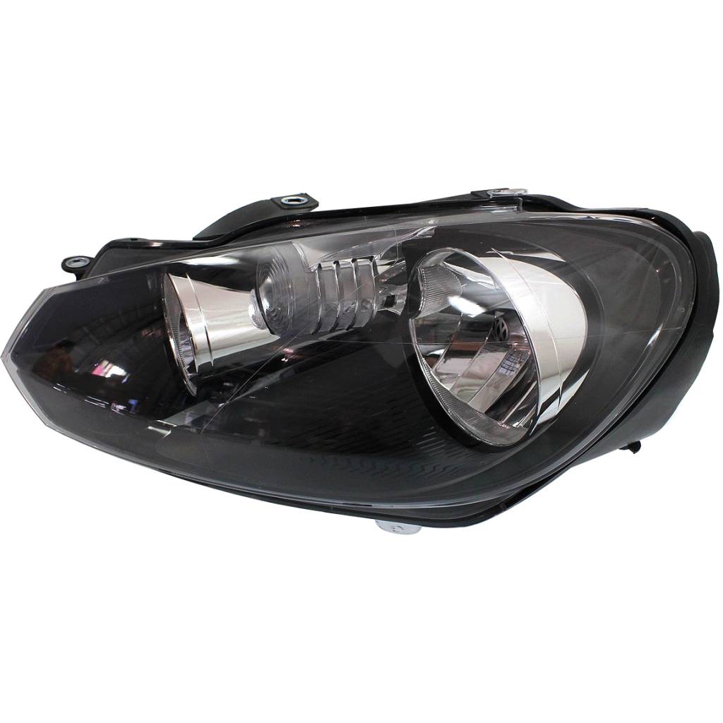 VOLKSWAGEN JETTA WAGON HEAD LAMP ASSY LEFT (Driver Side) (HALOGEN) OEM#5K0941005D 2010-2014 PL#VW2502145