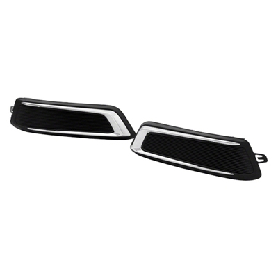 CHEVROLET IMPALA (NEW)(4pc T/L) FRONT BUMPER GRILLE LEFT (Driver Side) (WO/DAYTIME RUNNING LAMP) OEM#22738853 (P) 2014-2020 PL#GM1038145