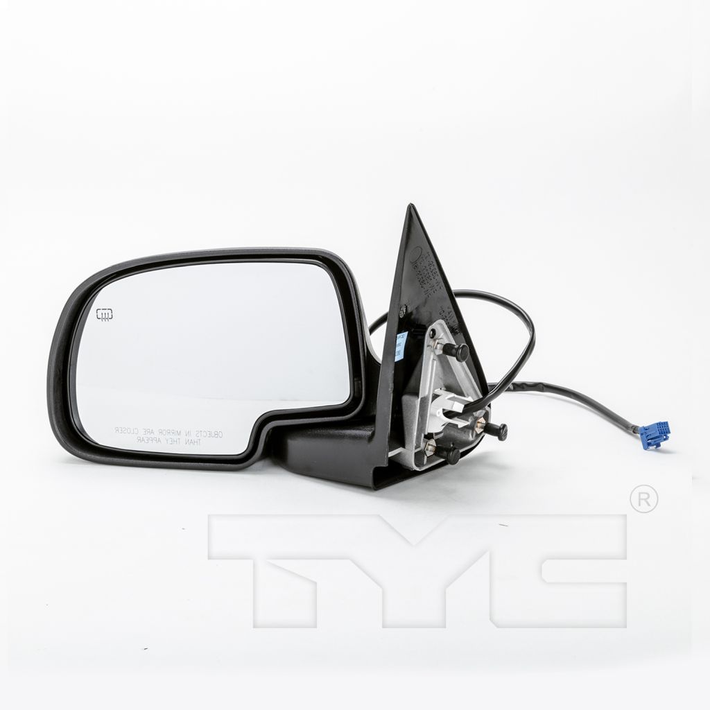 GM TRUCKS & VANS YUKON/YUKON XL (GMC) DOOR MIRROR LEFT (Driver Side) PWR/HTD/M-FOLD (TXT CVR) OEM#15226944 2003-2006 PL#GM1320293