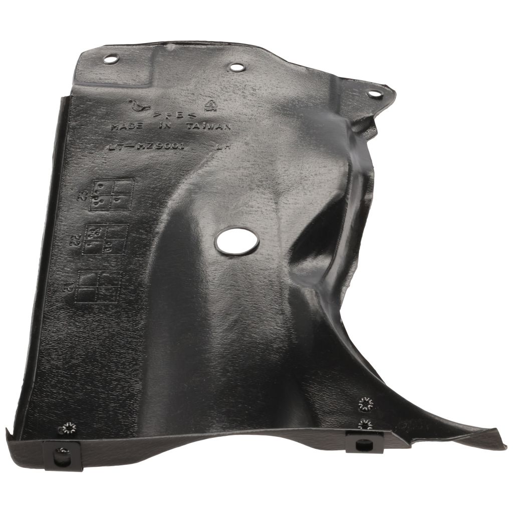 MAZDA MAZDA5 FRONT SPLASH SHIELD OUTER LEFT (Driver Side) (RR SECTION)(ENG CVR) OEM#BP4K56115F 2006-2010 PL#MA1228101