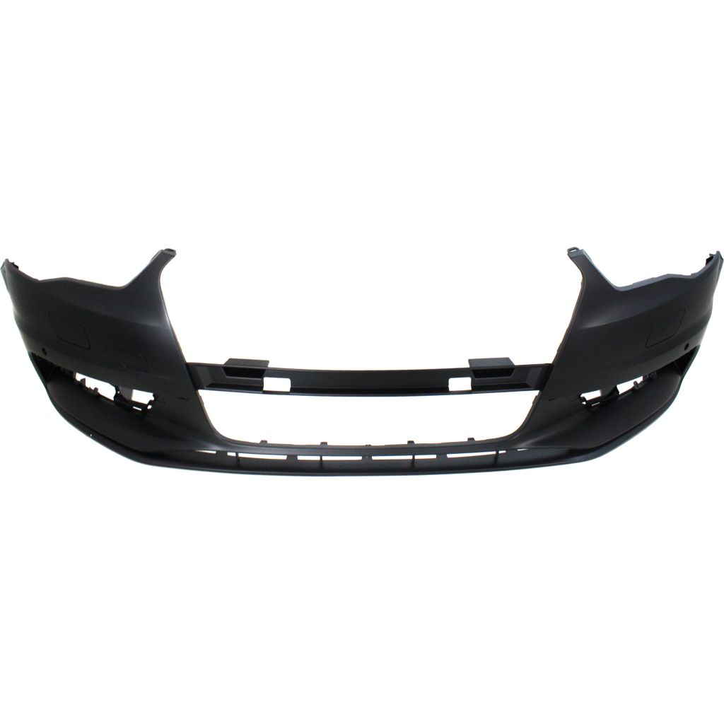 AUDI A3 SEDAN FRONT BUMPER COVER PRIMED (WO/WASH)(W/PK SENSOR)(WO/PK ASSIST)(WO/S-LINE)**CAPA** OEM#8V5807065BGRU 2015-2016 PL#AU1000219C