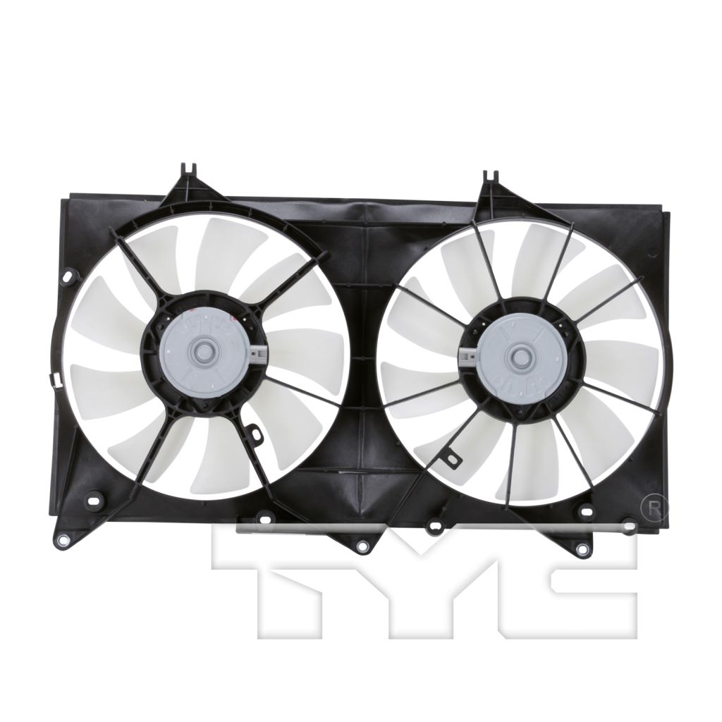 TOYOTA SOLARA RADIATOR & A/C FAN ASSY (V6)(DUAL FAN) OEM#167110A170-PFM 2004-2008 PL#LX3115107