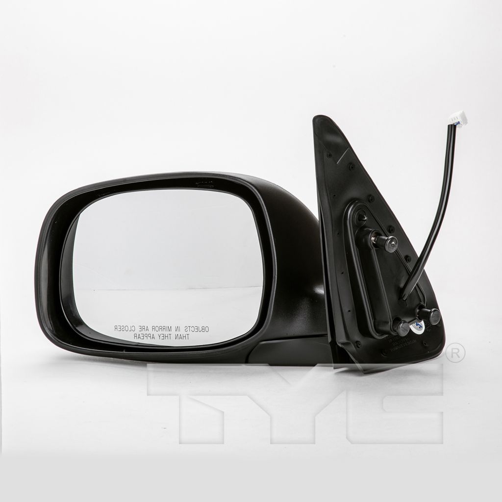 TOYOTA TUNDRA DOOR MIRROR LEFT (Driver Side) POWER/ NOT HEATED (CHR)(Double Cab) OEM#879400C080 2003-2006 PL#TO1320228