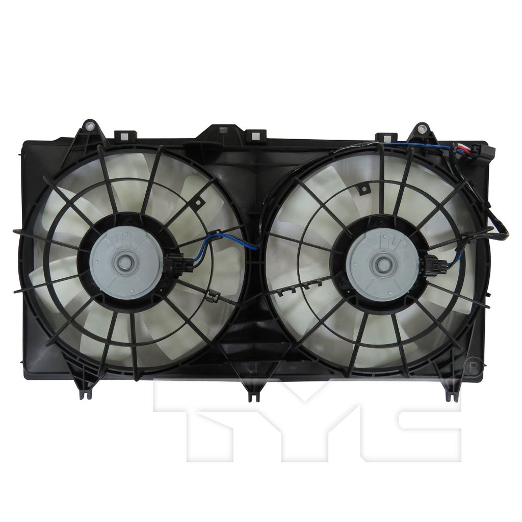 CHEVROLET CAMARO COUPE RADIATOR & A/C FAN ASSEMBLY (3.6L)(DUAL FAN) OEM#22762592-PFM 2012-2015 PL#GM3115265