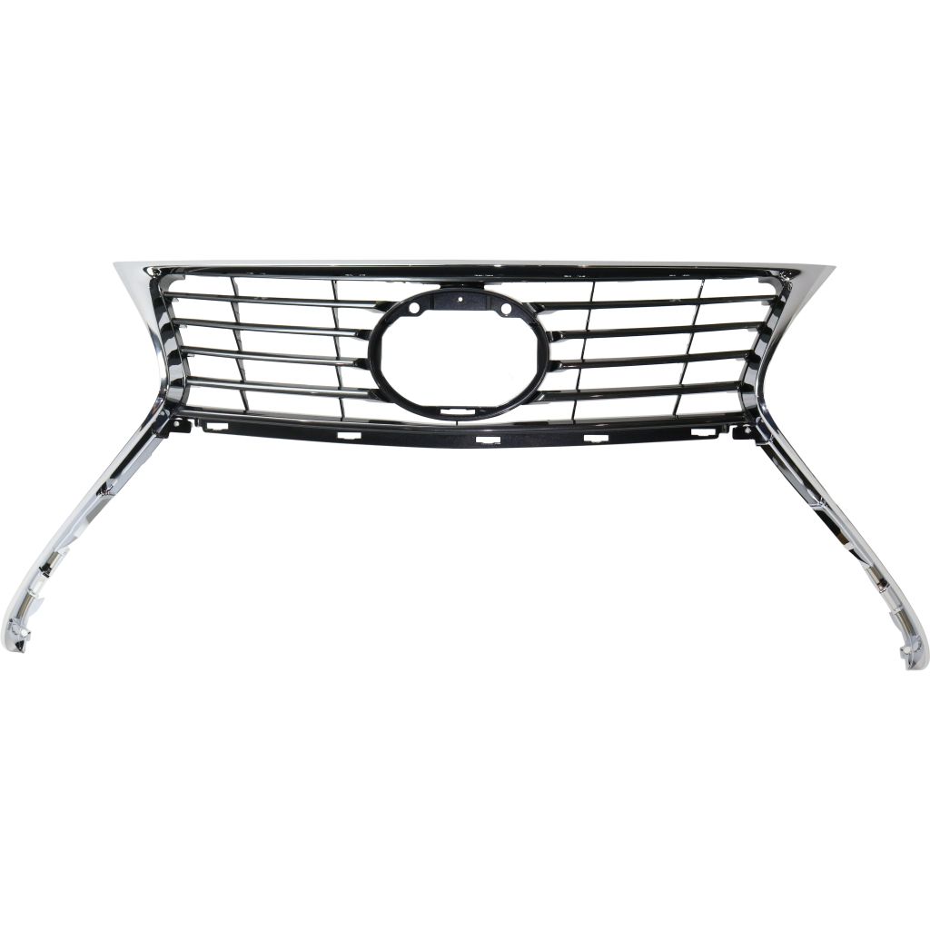 LEXUS IS 250/200t/300/350 (SEDAN) GRILLE UPPER ASSY BLACK W/FRAME CHROME MLDG (WO/F SPORT) OEM#5311253H00 2014 PL#LX1200151