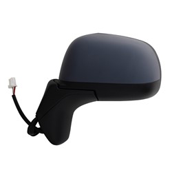 NISSAN(DATSUN) VERSA NOTE HATCHBACK DOOR MIRROR LEFT (Driver Side) PWR/N-HTD (WO/CAMERA)(EXC SR) OEM#963023WC0B-PFM 2014 PL#NI1320252