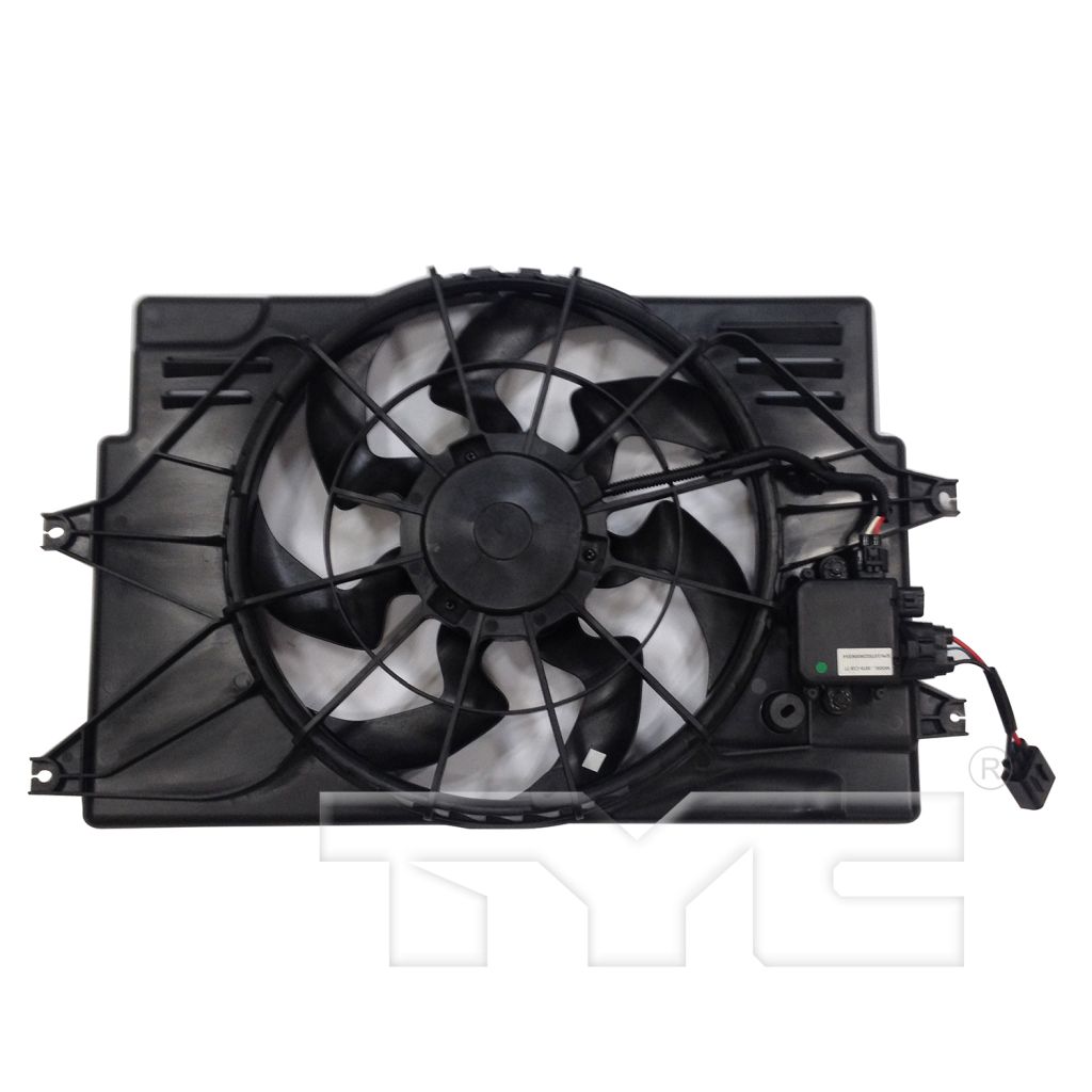 HYUNDAI ELANTRA SEDAN RADIATOR & A/C FAN ASSEMBLY 1.4L TURBO OEM#25380F3300 2019-2020 PL#HY3115158