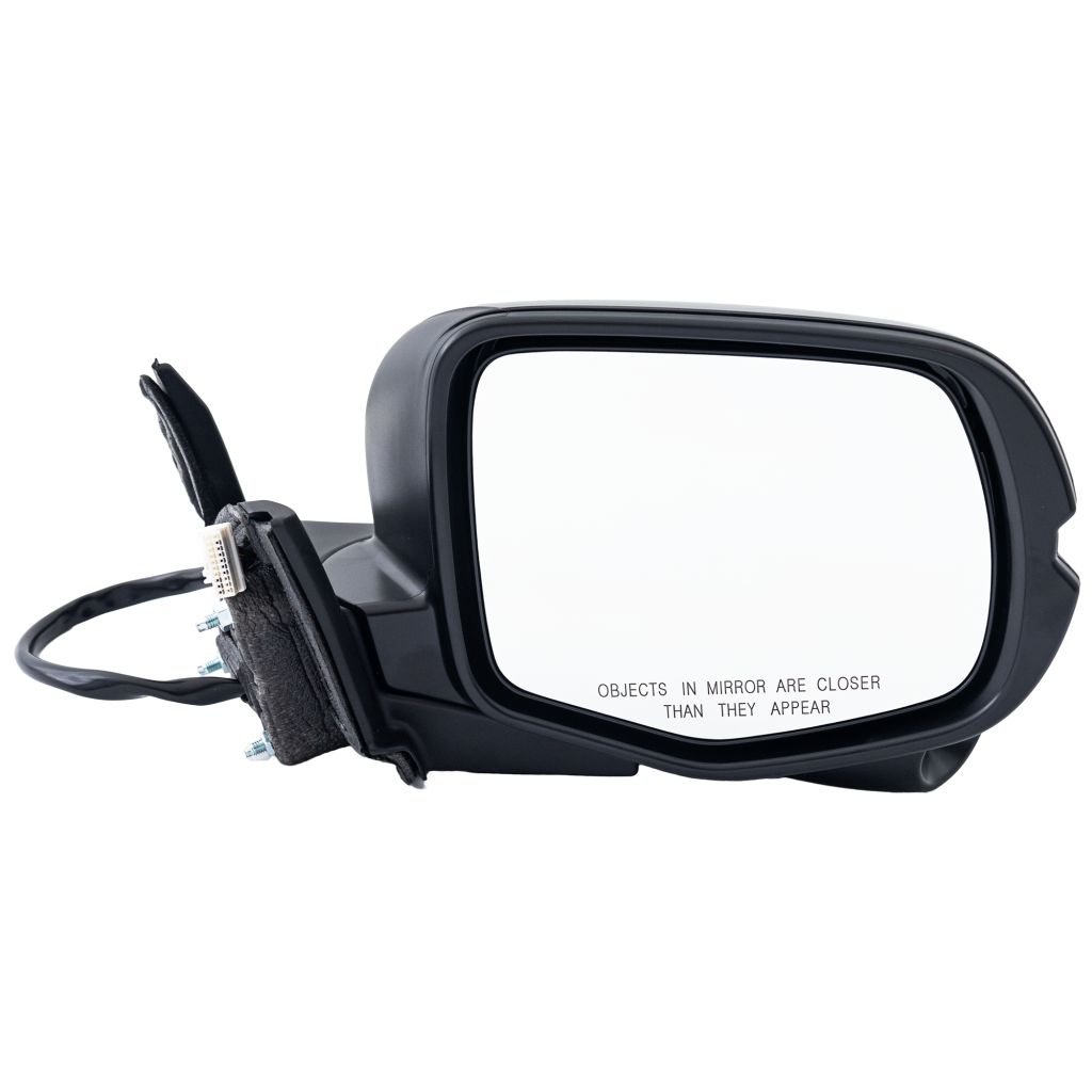 HONDA RIDGELINE DOOR MIRROR RIGHT (Passenger Side) PWR/N-HTD W/CAMERA (PTM CVR) OEM#76200T6ZA11ZD 2017-2023 PL#HO1321314