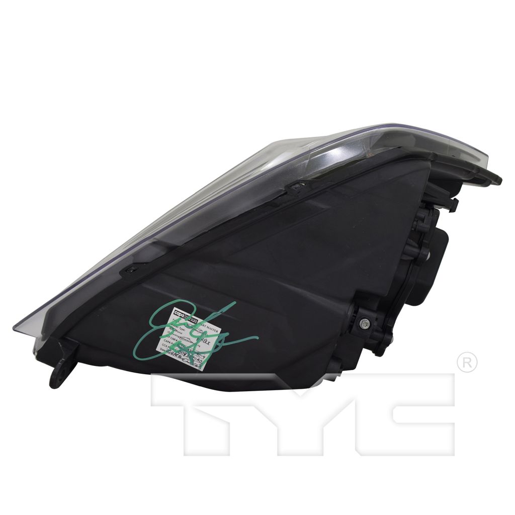 DODGE TRUCKS & VANS DODGE/PU (R1500) HEAD LAMP RIGHT (Passenger Side) (W/PROJECTOR)(BLK BEZEL)**CAPA** OEM#68093220AD 2013-2014 PL#CH2503245C