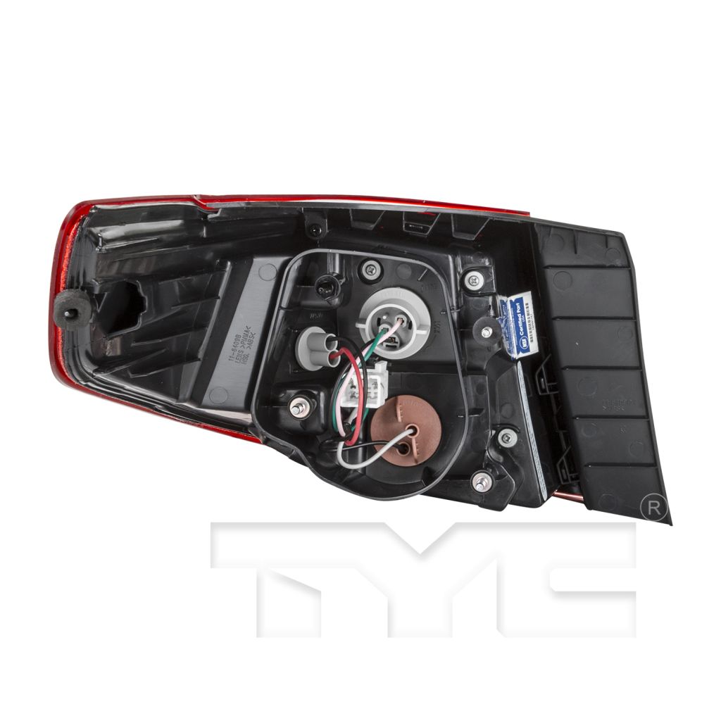KIA OPTIMA TAIL LAMP ASSY RIGHT (Passenger Side) (WO/LED)(KOREA) OEM#924022T010 2011-2013 PL#KI2805106