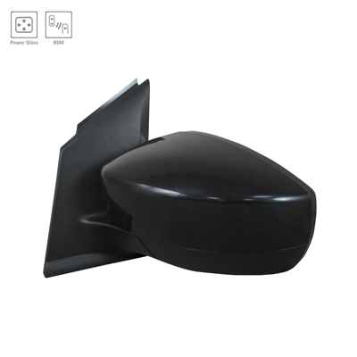 FORD TRUCKS & VANS ESCAPE DOOR MIRROR LEFT (Driver Side) PWR/N-HTD (WO/SIGNAL)(W/BSD)(PTM) OEM#GJ5Z17683CA-PFM 2017-2019 PL#FO1320566