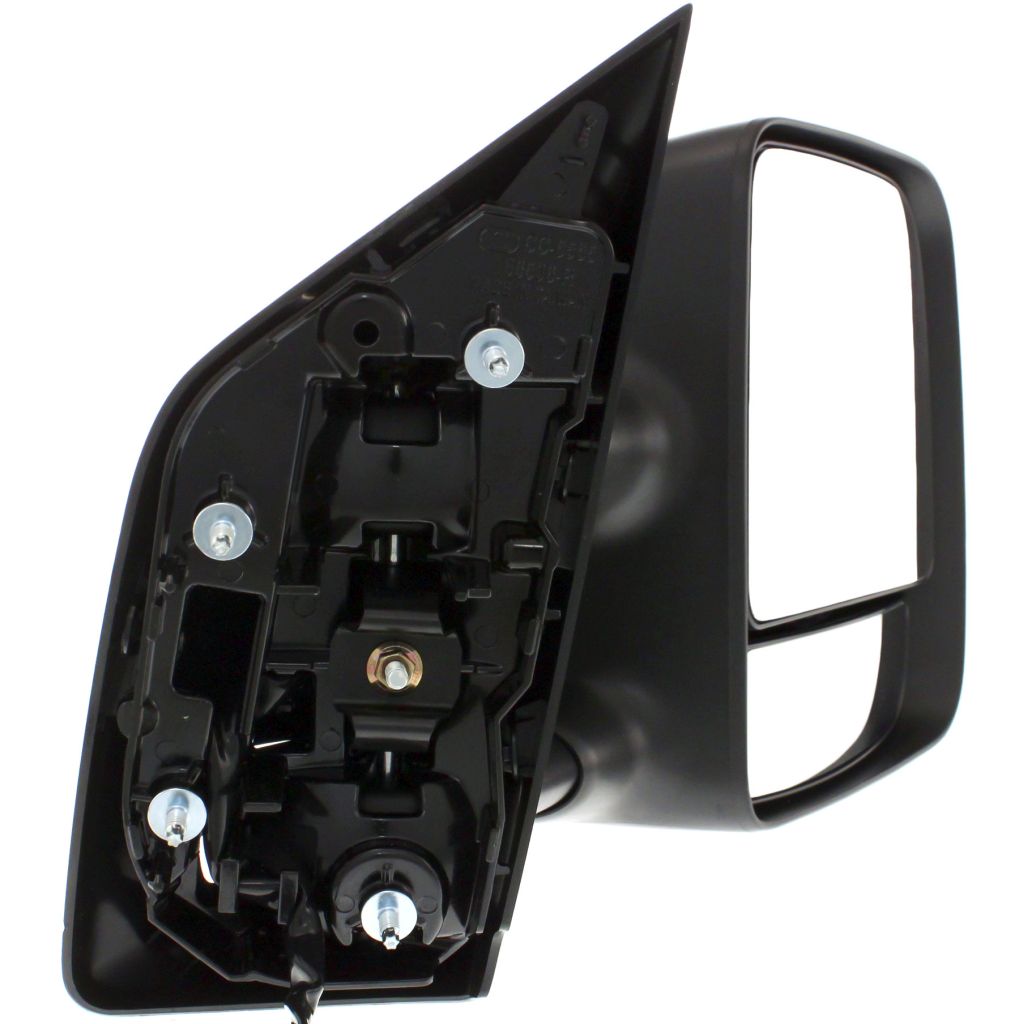 NISSAN TITAN DOOR MIRROR RIGHT (Passenger Side) PWR/HTD (TXT CVR)(W/DUAL ARM/MEMORY)(PRO-4X) OEM#96301ZR20E 2008-2015 PL#NI1321205