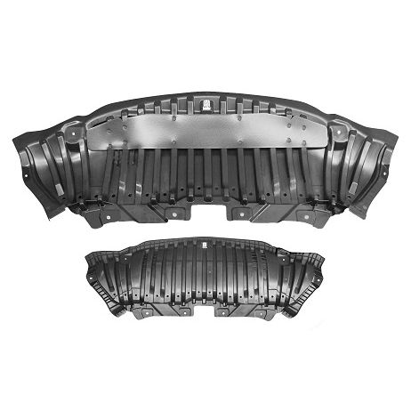 MERCEDES-BENZ C-CLASS COUPE FRONT SPLASH SHIELD (FRONT ENG UNDER CVR)(C300 RWD) OEM#2055202400-PFM 2019-2023 PL#MB1228190