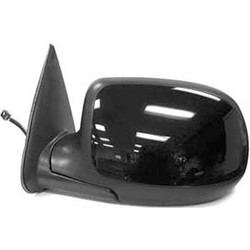 GM TRUCKS & VANS AVALANCHE DOOR MIRROR LEFT (Driver Side) PWR/HTD/PUDDLE LAMP (PTD CVR) OEM#88986367 2002 PL#GM1320252