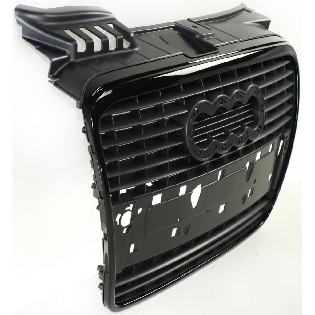 AUDI A4 SEDAN/WAGON (GEN 3) (2.0L/3.2L) GRILLE GRAY W/BLK FRAME (W/6 TOP CROSS BAR)(WO/S-LINE) OEM#8E0853651JVMZ 2005-2008 PL#AU1200113