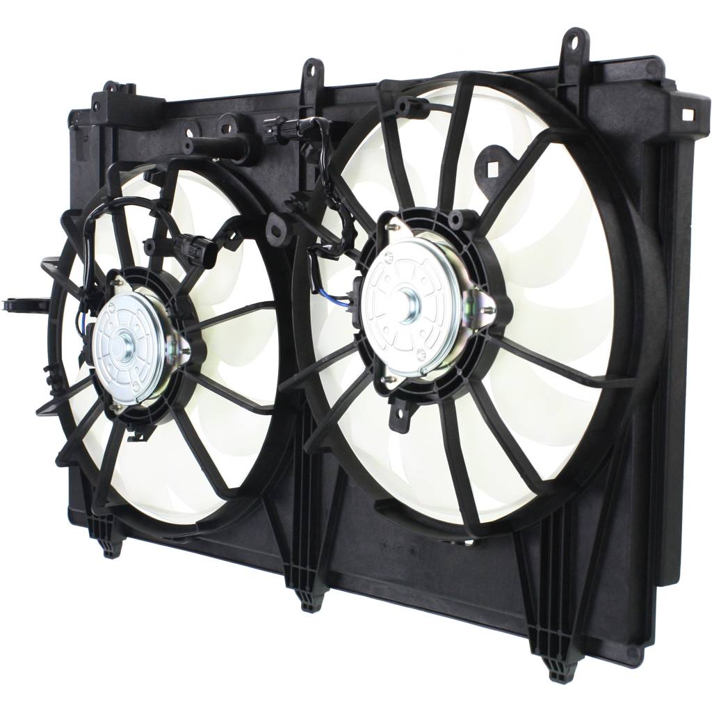 MITSUBISHI OUTLANDER (7 SEATER) RADIATOR & A/C FAN ASSEMBLY 2.4/3.0L OEM#1355A258-PFM 2014-2016 PL#MI3115148