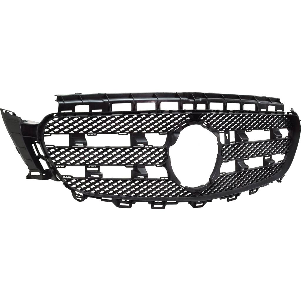 MERCEDES-BENZ E-CLASS SEDAN (213) GRILLE MAT-DARK GRAY (E300/E400/E450)(WO/LUXURY)(WO/CAMERA) OEM#213888012364 2017-2020 PL#MB1200193