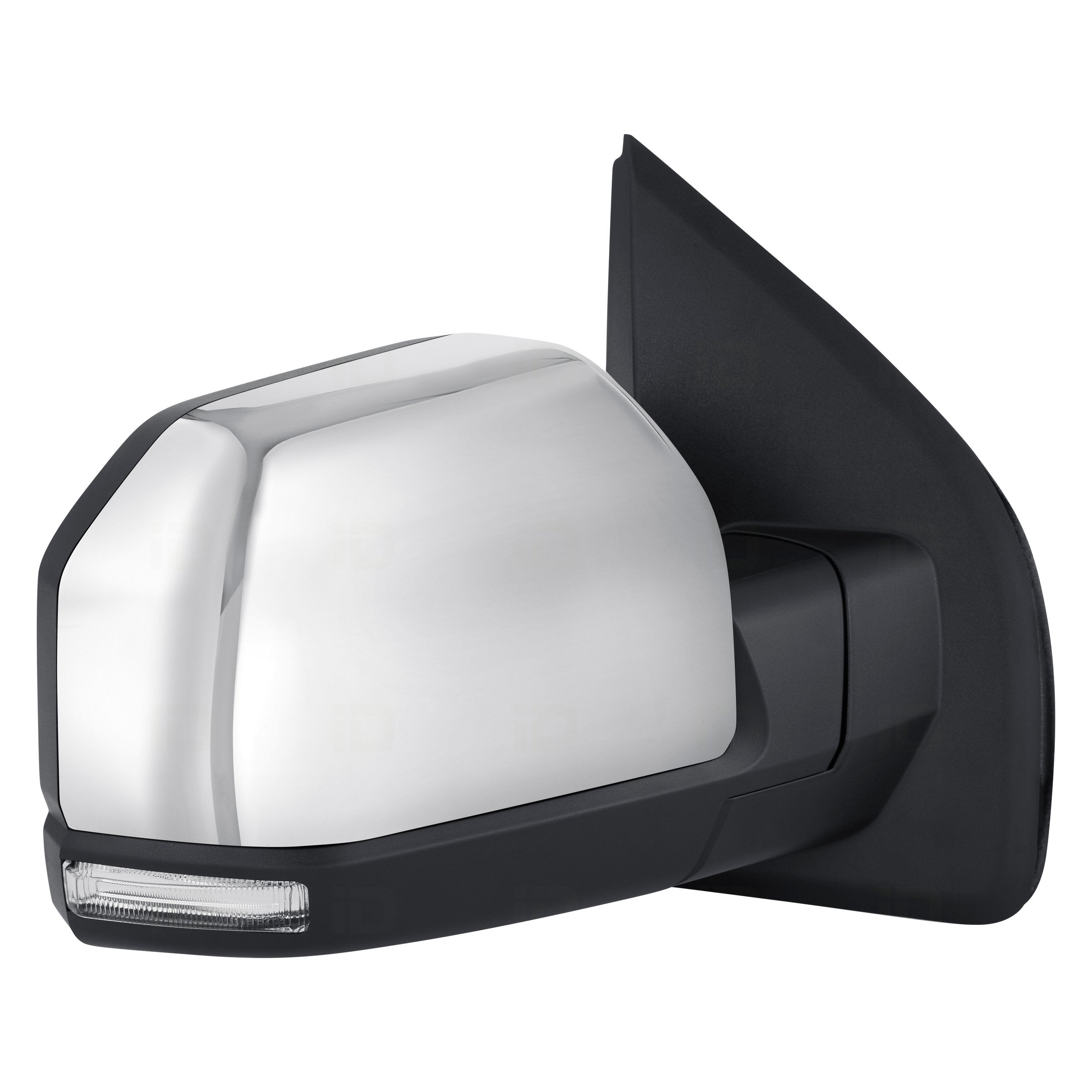 FORD TRUCKS & VANS FORD/PU (F150)(EXC RAPTOR) DOOR MIRROR RIGHT (Passenger Side) PWR/HTD/PUDDLE/SIGNAL/MEMORY/P-FOLD (W/BSD)(CHROME CVR)(STD) OEM#FL3Z17682NB 2015-2017 PL#FO1321529
