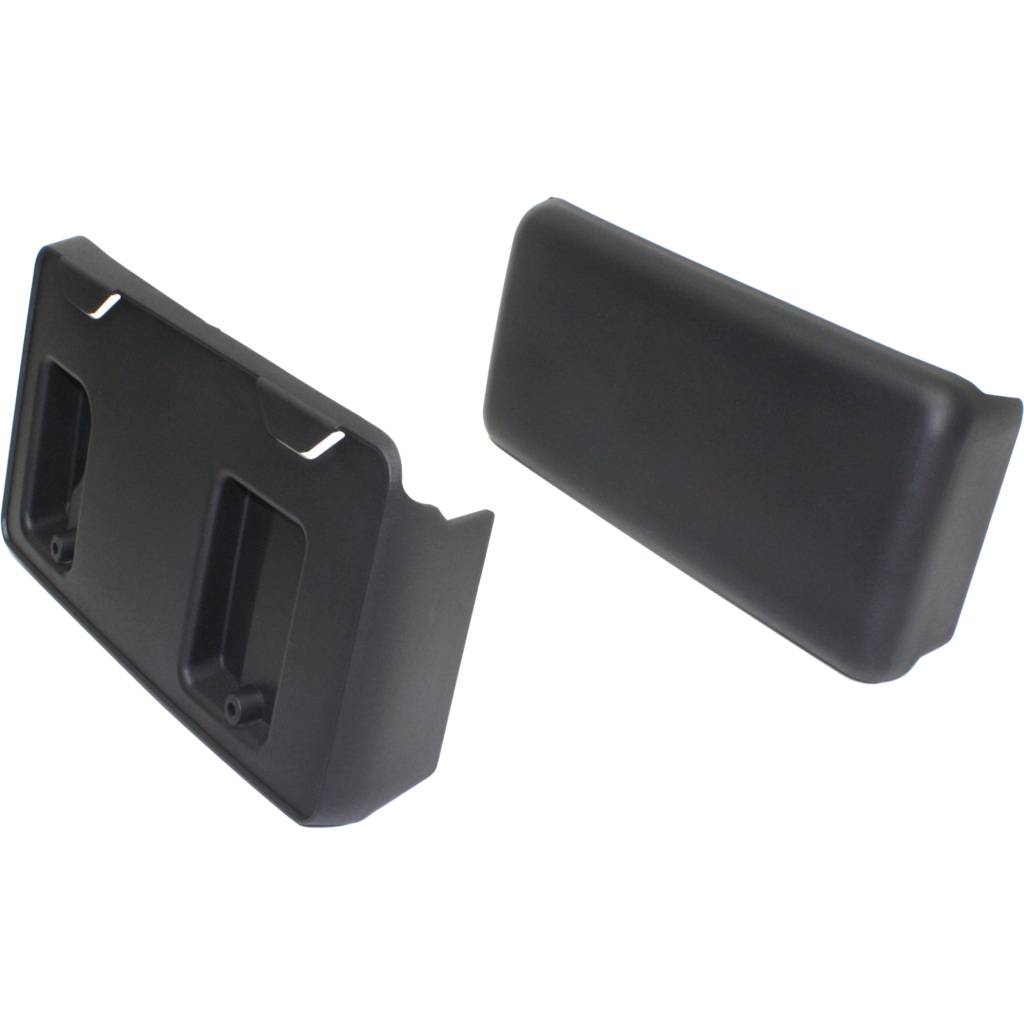 FORD TRUCKS & VANS FORD/PU (F150)(EXC SVT RAPTOR) FRONT BUMPER GUARD PAD SET (RH&LH)(W/ LICENSE ON LEFT (Driver Side) PAD)(STEEL BMP) 3.5L TURBO OEM#BL3Z17E811AA 2009-2014 PL#FO1053101