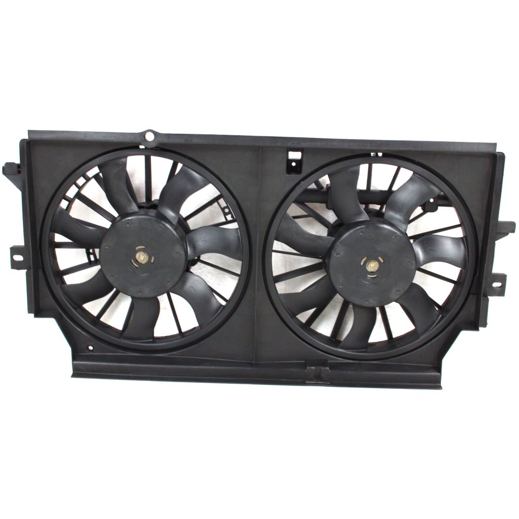 BUICK REGAL/4DOORS RADIATOR & A/C FAN ASSY (3.1L & 3.8L)(DUAL FAN) OEM#GM3115129 2002-2004 PL#GM3115129