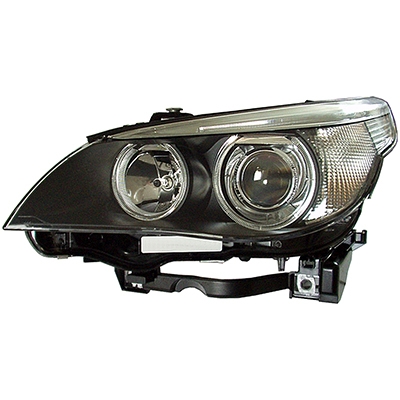 BMW BMW 5 SERIES (SEDAN) HEAD LAMP UNIT LEFT (Driver Side) (BI-XENON)(W/AFS) OEM#63127166119 2004-2005 PL#BM2518167