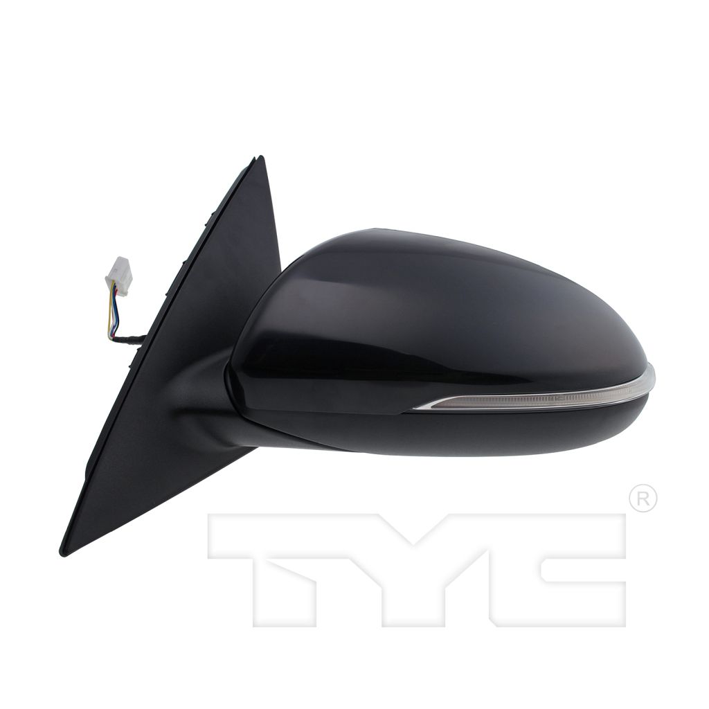 KIA OPTIMA DOOR MIRROR LEFT (Driver Side) POWER/N-HTD/M-FOLD/SIGNAL (PTD CVR) OEM#87610D5000 2016-2018 PL#KI1320200