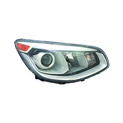 KIA SOUL HEAD LAMP ASSY RIGHT (Passenger Side) (HALOGEN)(W/ PROJECTOR) OEM#92102B2050 2014-2016 PL#KI2503168