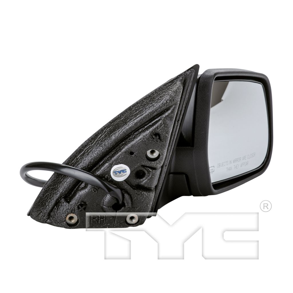 GM TRUCKS & VANS EQUINOX DOOR MIRROR RIGHT (Passenger Side) POWER/HEATED (PTM CVR) (WO/BLIND SPOT GLASS) OEM#20858745 2010-2012 PL#GM1321387