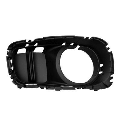 MINI COOPER COUNTRYMAN S E FOG LAMP COVER RIGHT (Passenger Side) TXT-BLACK (W/OFF ROAD PKG) OEM#51117390514 2018-2020 PL#MC1039108