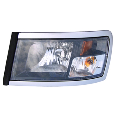 DODGE TRUCKS & VANS DAKOTA/PU HEAD LAMP LEFT (Driver Side) (W/BLK BEZEL) OEM#1EK59WS2AE (P) 2008-2011 PL#CH2518127