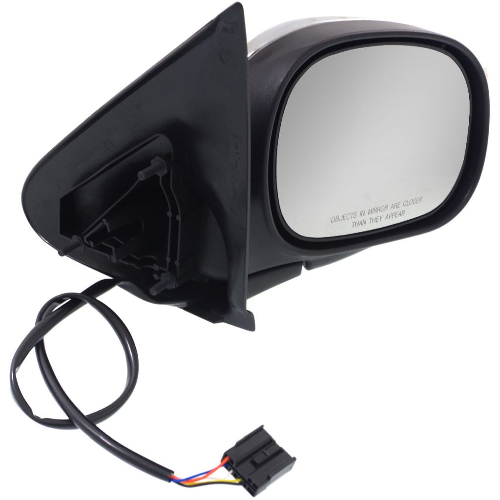 FORD TRUCKS & VANS FORD/PU (NEW)(F150/F250)LD DOOR MIRROR RIGHT (Passenger Side) PWR (W/SIGNAL)(Exc SUPER CREW)(CHROME CVR) OEM#FO1321222 2000-2002 PL#FO1321222