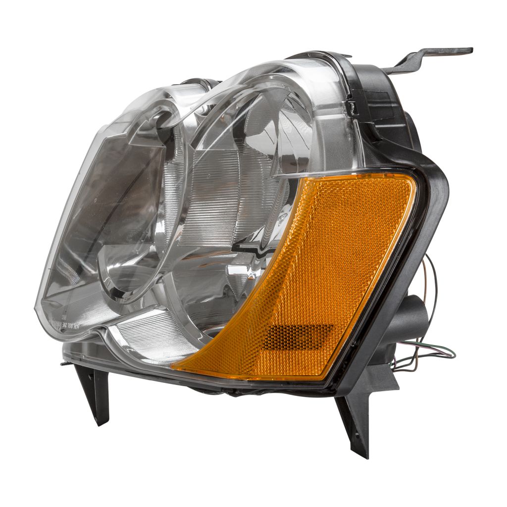 JEEP GRAND CHEROKEE HEAD LAMP ASSEMBLY LEFT (Driver Side) (HALOGEN) **CAPA** OEM#55157483AE 2008-2010 PL#CH2518131C