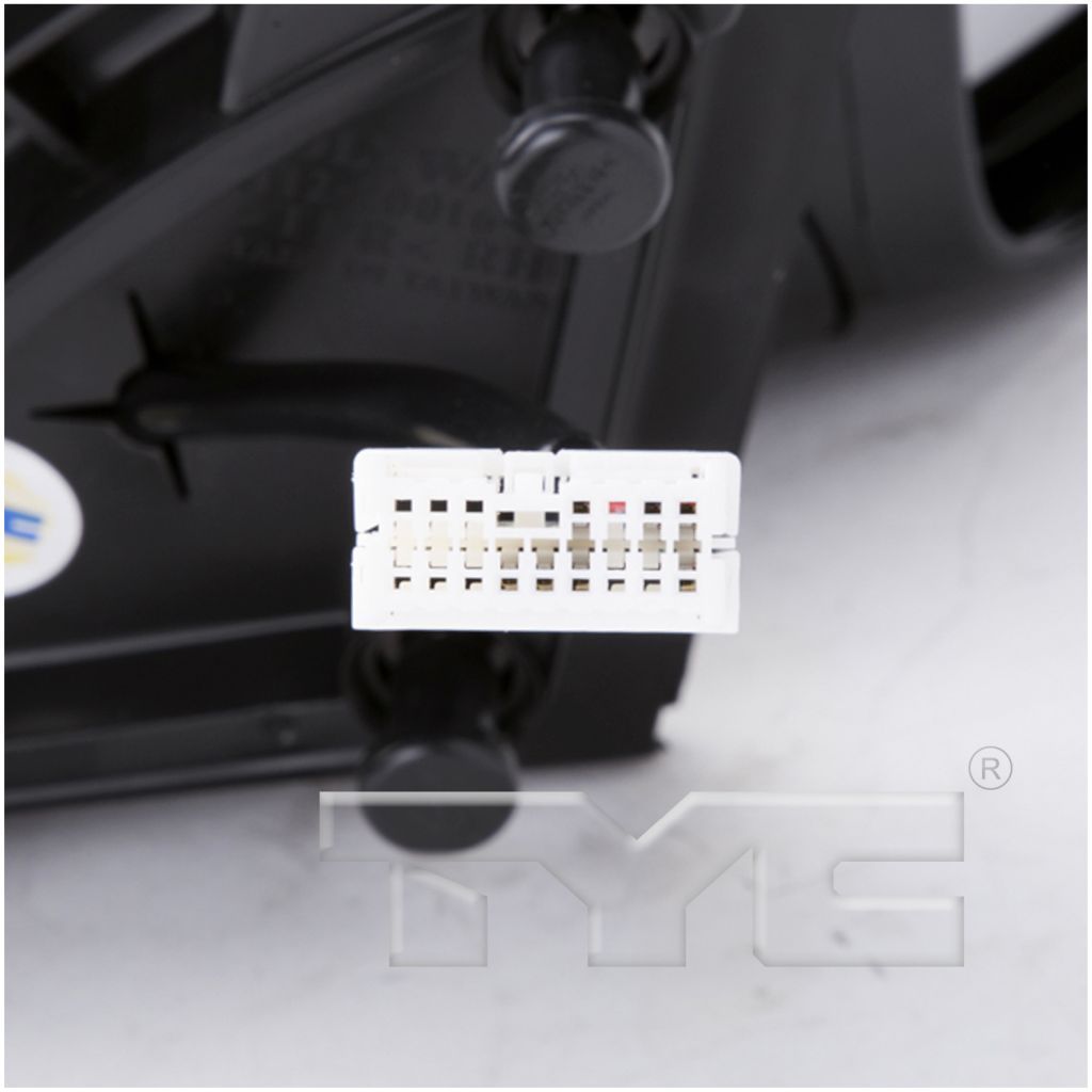 HYUNDAI SONATA DOOR MIRROR RIGHT (Passenger Side) POWER/HEATED (W/ SIGNAL)(WO/BLIND SPOT) OEM#876203Q110 2011-2014 PL#HY1321168