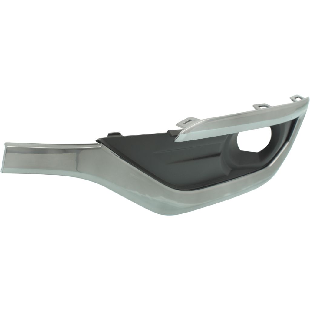 GM TRUCKS & VANS ACADIA (NEW) FOG LAMP COVER LEFT (Driver Side) DARK-CHROME/BLACK (W/FOG) OEM#84655151 2017-2019 PL#GM1038208