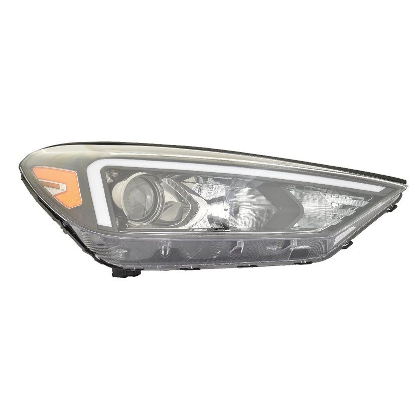 HYUNDAI TUCSON HEAD LAMP ASSY RIGHT (Passenger Side) (HALOGEN)(WO/LED POSITION LAMP) OEM#92102D3500 2019-2021 PL#HY2503234