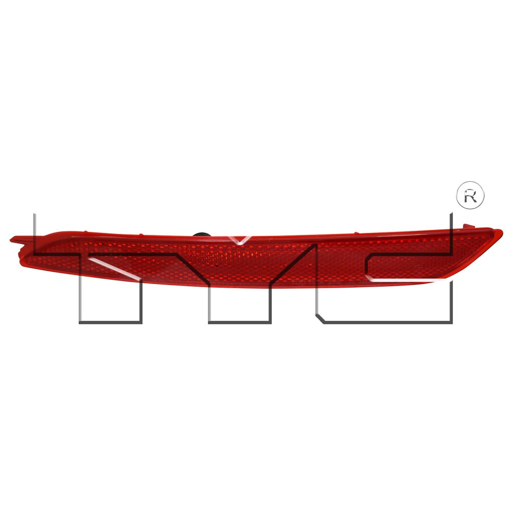 HYUNDAI ELANTRA SEDAN REAR BUMPER REFLECTOR LEFT (Driver Side) OEM#924053X200 2014-2016 PL#HY1184114