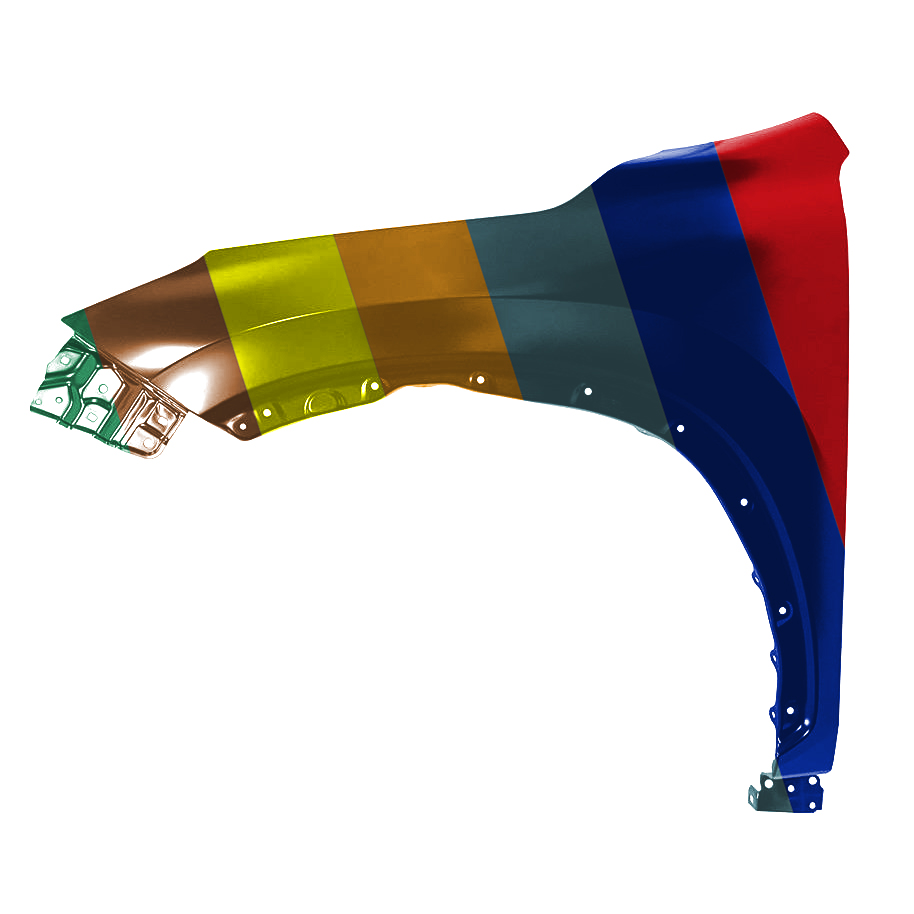 LEXUS NX 250/350 FENDER LEFT (Driver Side) (ALUM) OEM#53802F6010 2022-2024 PL#LX1240144