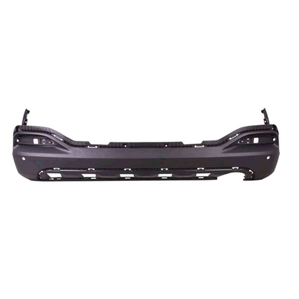KIA SORENTO REAR BUMPER COVER LOWER BLACK (W/ SENSOR)(L/LX/EX)(WO/TOW HOOK HOLE)**CAPA** OEM#86610C6050 2016-2018 PL#KI1115124C