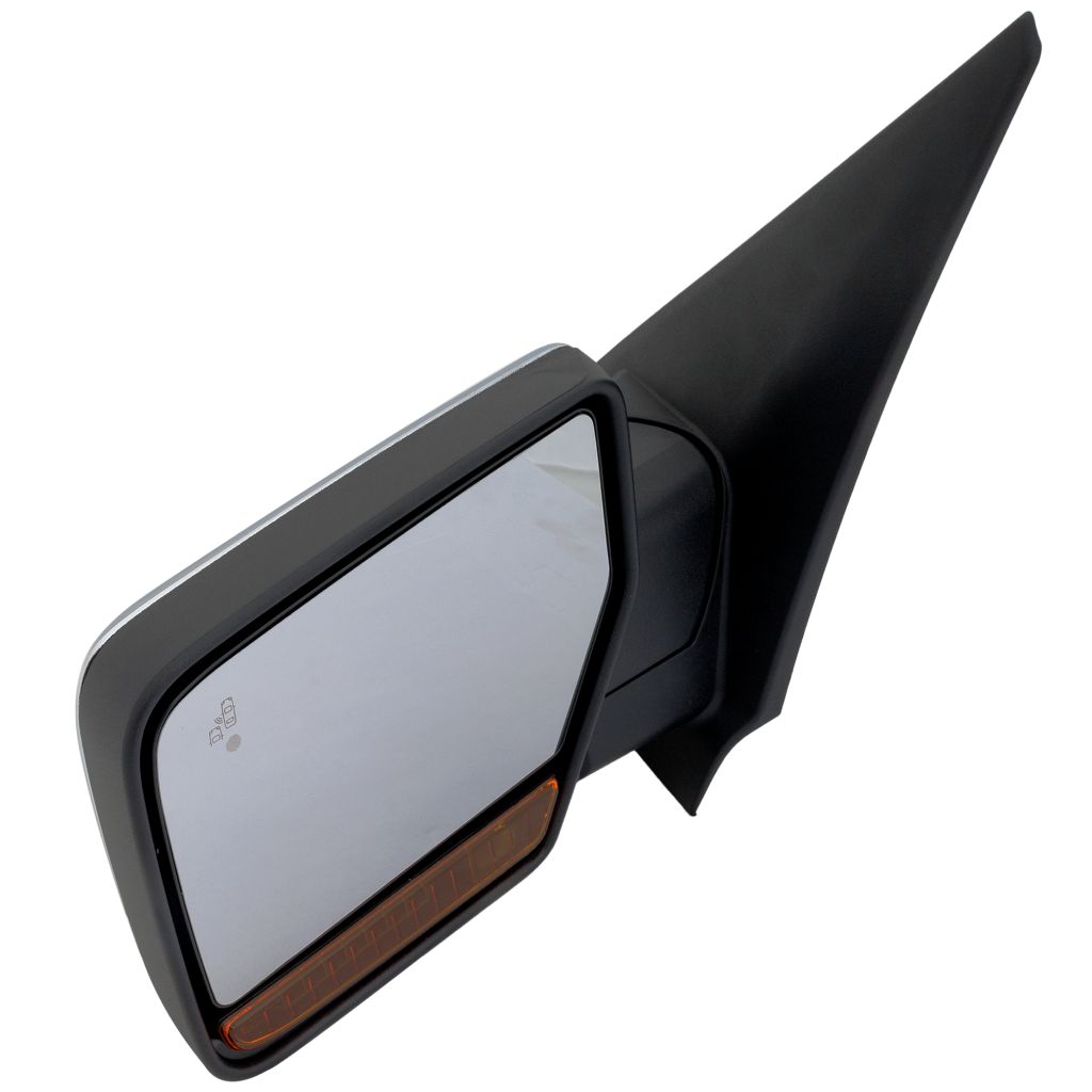 FORD TRUCKS & VANS EXPEDITION DOOR MIRROR LEFT (Driver Side) PWR/HTD/SIGNAL/PUDDL/MEMORY/P-FOLD (W/BSD)(WO/DIMMING)(CHROME) OEM#FL1Z17683BA-PFM 2015-2017 PL#FO1320507